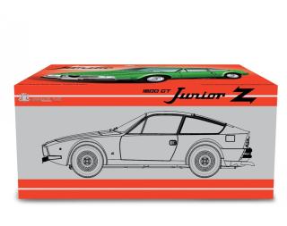 Alfa Romeo Giulia Coupé 1600 GT Junior Zagato 1972 Verde Laudoracing 1:18 Resinemodell (Türen, Motorhaube... nicht zu öffnen!)
